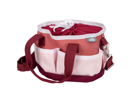 Pferdepflegeset mit Tasche rot ,  wunderbar zum Spielen